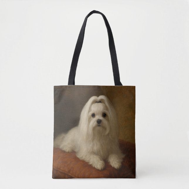Bolso De Tela Maltés (Anverso)