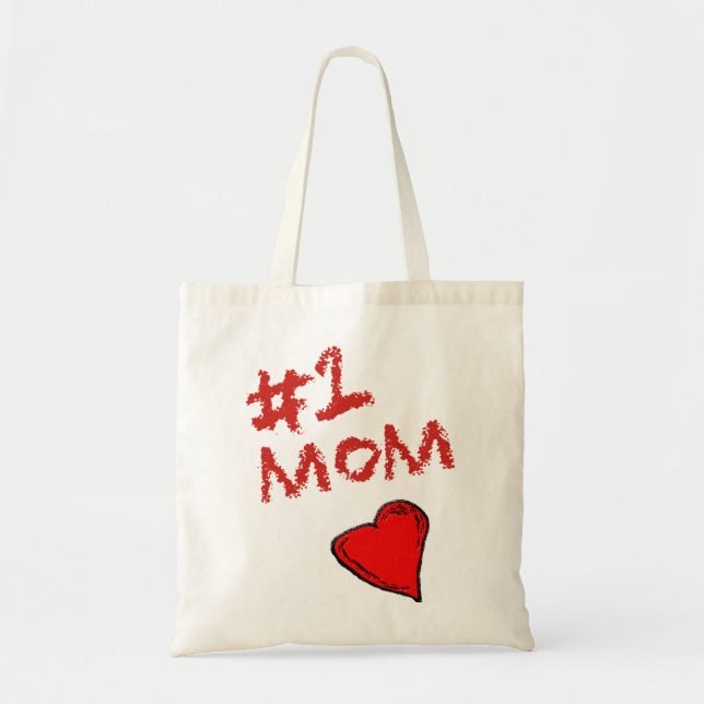 Bolso De Tela Mamá #1 (Frente)