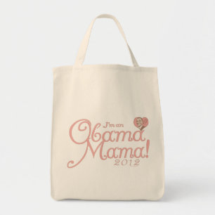 Bolso De Tela Mamá 2012 de Obama por ButtonZup
