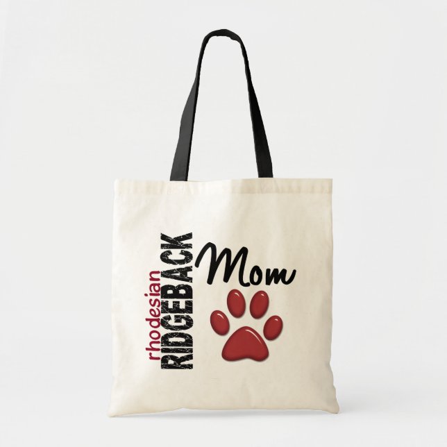 Bolso De Tela Mamá 2 de Rhodesian Ridgeback (Frente)