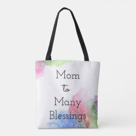 Bolso De Tela Mamá a muchas bendiciones