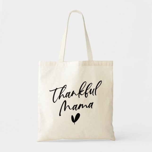 Bolso De Tela Mamá agradecida (Frente)