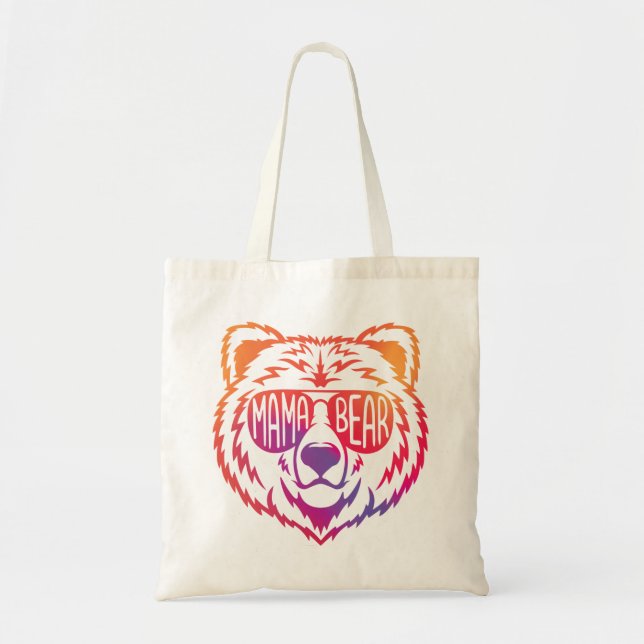 Bolso De Tela Mama Bear (Frente)