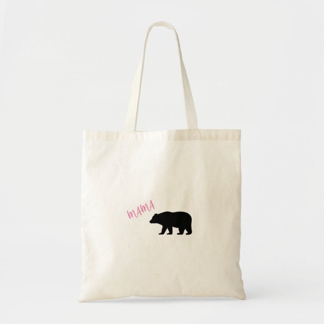 Bolso De Tela Mama Bear (Frente)