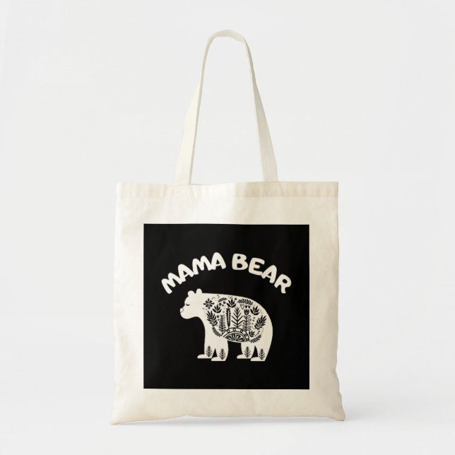 Bolso De Tela Mama Bear (Frente)