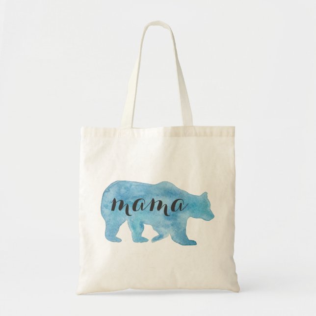 Bolso De Tela Mama Bear Tote Bag (Frente)