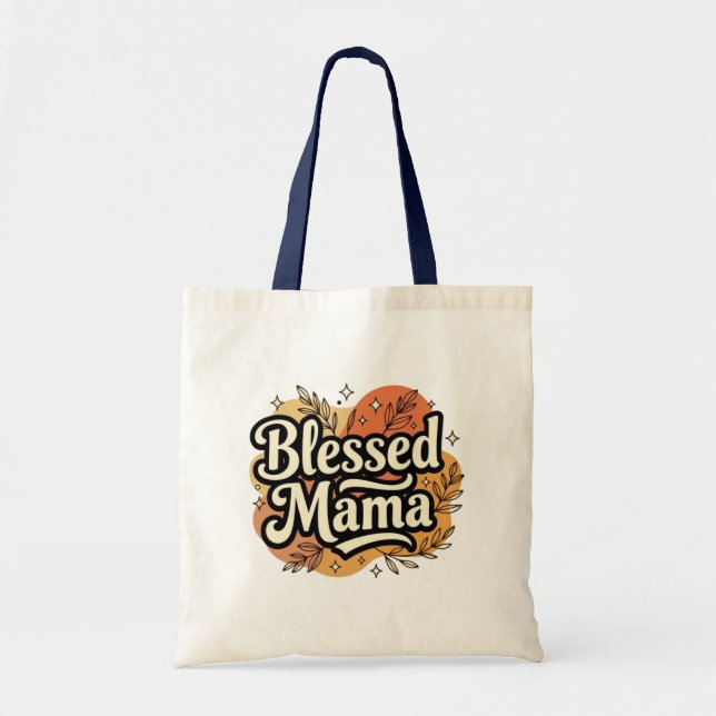 Bolso De Tela Mamá bendita (Frente)