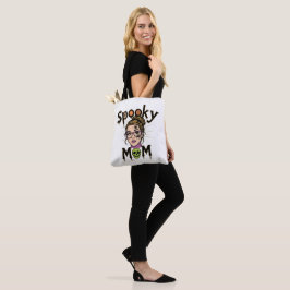 Bolso De Tela Mamá Bruja Divertida de Halloween Espeluznante