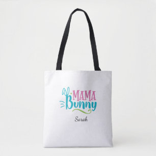 Bolso De Tela Mama Bunny Cute Easter