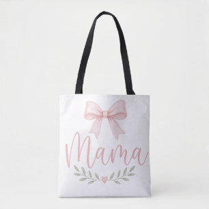 Bolso De Tela Mamá Coqueta Diseño Estético para Madres