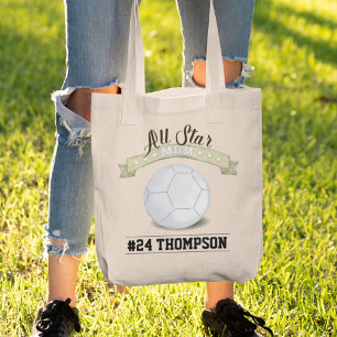 Bolso De Tela Mamá Cute Whimsical All Star Volleyball Vintage