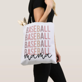 Bolso De Tela Mama De Béisbol | Regalos de madres de béisbol