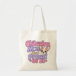 Bolso De Tela Mamá de Chihuahua, Perro Pequeño con Gran Personal