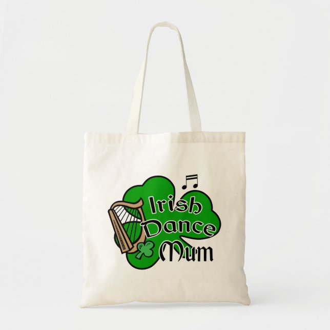 Bolso De Tela Mamá de danza irlandesa (Frente)