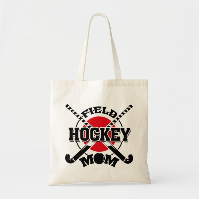 Bolso De Tela Mamá de hockey (Frente)