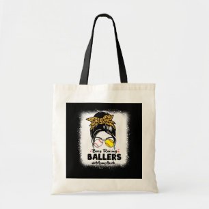 Bolso De Tela Mamá de los dos ocupados levantando softball - Béi