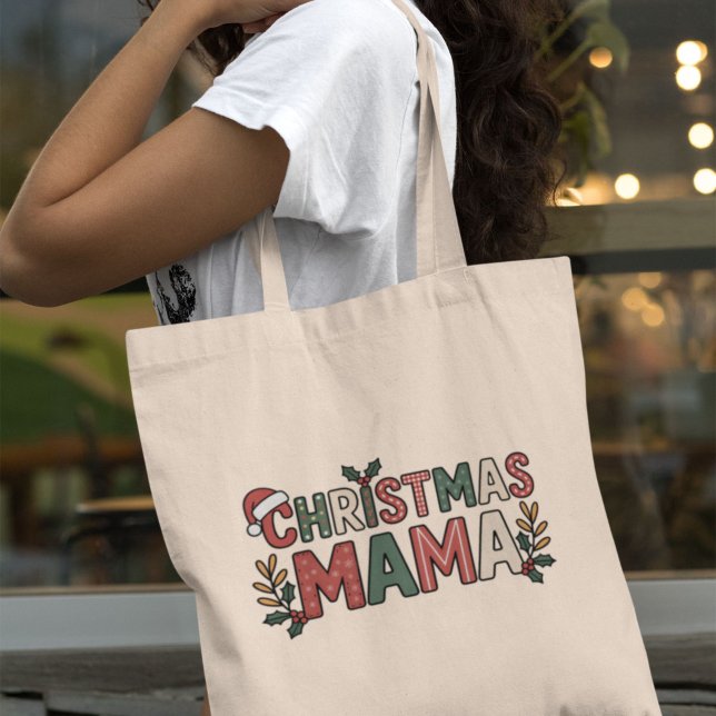Bolso De Tela Mamá de Navidad (Subido por el creador)