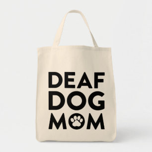Bolso De Tela Mamá de perro sordo