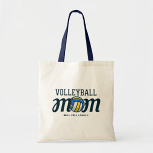 Bolso De Tela Mamá de Voleibol – Gritará Fuertemente Deportes