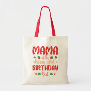 Bolso De Tela Mamá Del Berry Birthday Sweet Mom Strawberries