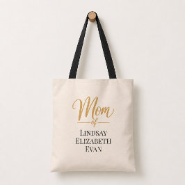 Bolso De Tela Mamá Elegante Personalizada