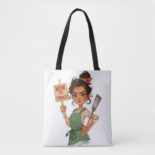 Bolso De Tela Mamá En Huelga (Anverso)