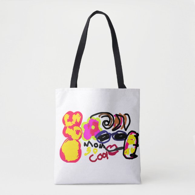 Bolso De Tela Mamá es tan genial  (Anverso)