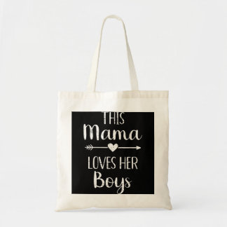 Bolso De Tela Mamá, esta mamá ama a sus hijos