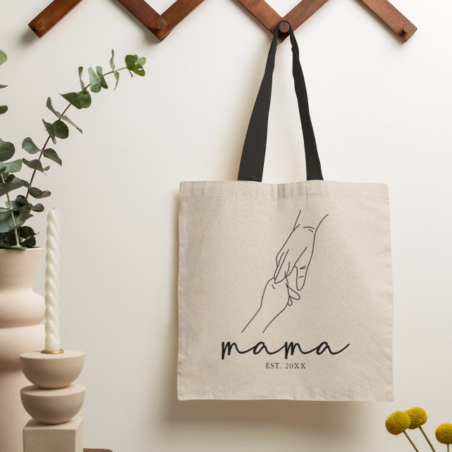 Bolso De Tela Mamá establecida moderna Mama (Subido por el creador)