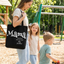 Mama Establecida Nombre de Niños Personalizado Nue