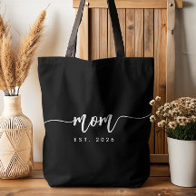Mamá Estableció Escritura Regalo Nueva Mamá Negra