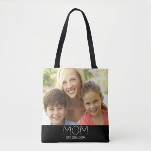 Bolso De Tela Mamá Estableció Foto