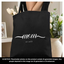 Mamá Estableció Guión Personalizado Año Madre 