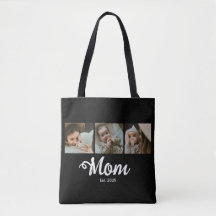Mamá Estableció Moderno Script Negrita Negro 3 Fot