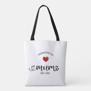 Bolso De Tela Mamá Estableció Nueva Mamá