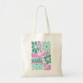 Bolso De Tela Mamá Floral Caprichosa 