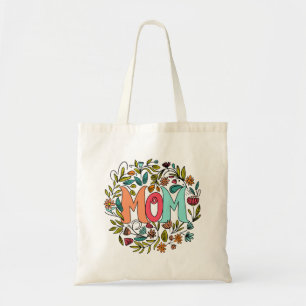 Bolso De Tela Mamá Floral Tote Bag
