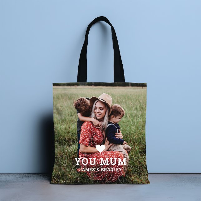 Bolso De Tela Mamá foto del Día de la Madre (Subido por el creador)