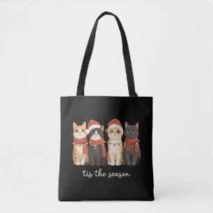 Bolso De Tela Mamá Gata Adorable Regalo De Navidad Gatos Amante 