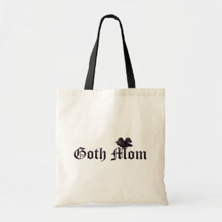 Bolso De Tela Mamá gótico con Raven
