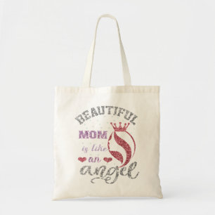 Bolso De Tela Mamá hermosa es como un ángel