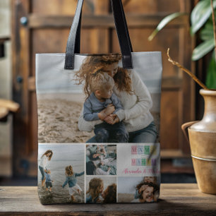 Bolso De Tela Mama Hizo Magia Parche Fotográfico