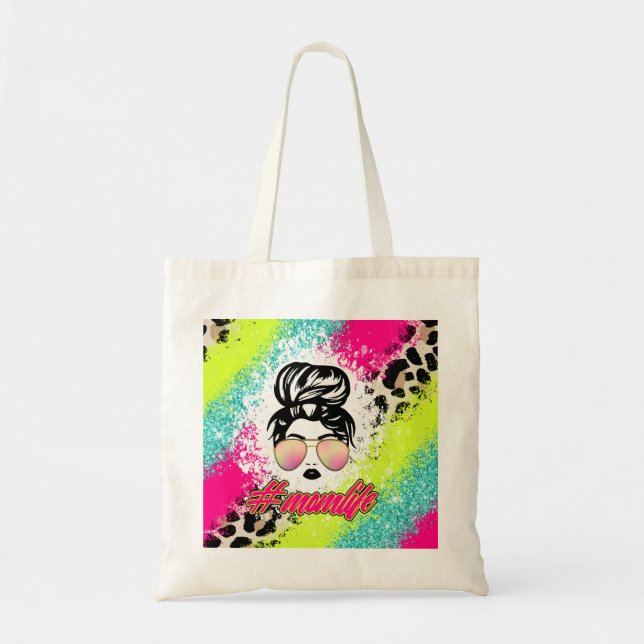 Bolso De Tela Mama Life (Frente)