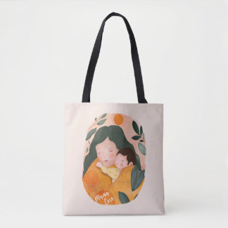 Bolso De Tela Mama Love Cozy Boho for Mom