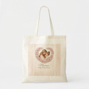 Bolso De Tela Mamá — Mi Primer Hogar Floral de Madre e Hija