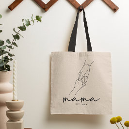 Bolso De Tela Mamá moderna estableció a mamá