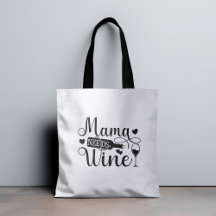 Mamá necesita vino Cita divertida Wine Lover Humor
