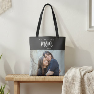 Bolso De Tela Mamá Personalizada Establecida a partir del Nombre