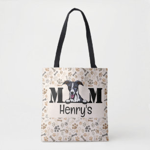 Bolso De Tela Mamá personalizada para la búsqueda de Whippet