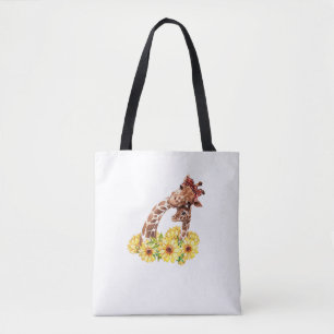 Bolso De Tela Mamá Sunflower regalo Safari África Niños animales